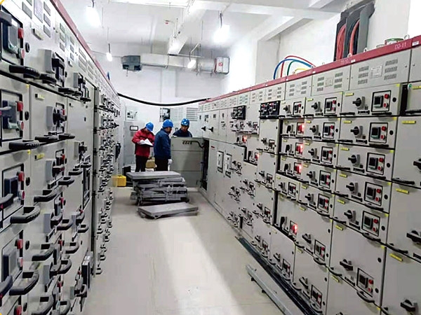 濱海旅游集團(tuán)配電工程交接試驗現(xiàn)場