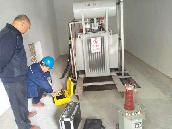 中茂散熱器1000kVA變壓器交接試驗